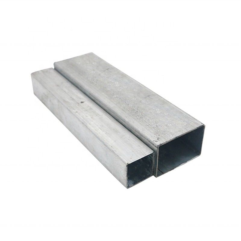 Tubo de aço pré-galvanizado de secção oculta quadrada GI da norma ASTM para o grau Q195/Q235/Q345/SS400