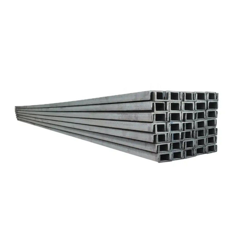 1-12m de comprimento Materiais de construção laminados a frio Folha galvanizada fina de aço duplo canal U Tamanho de ferro para construção