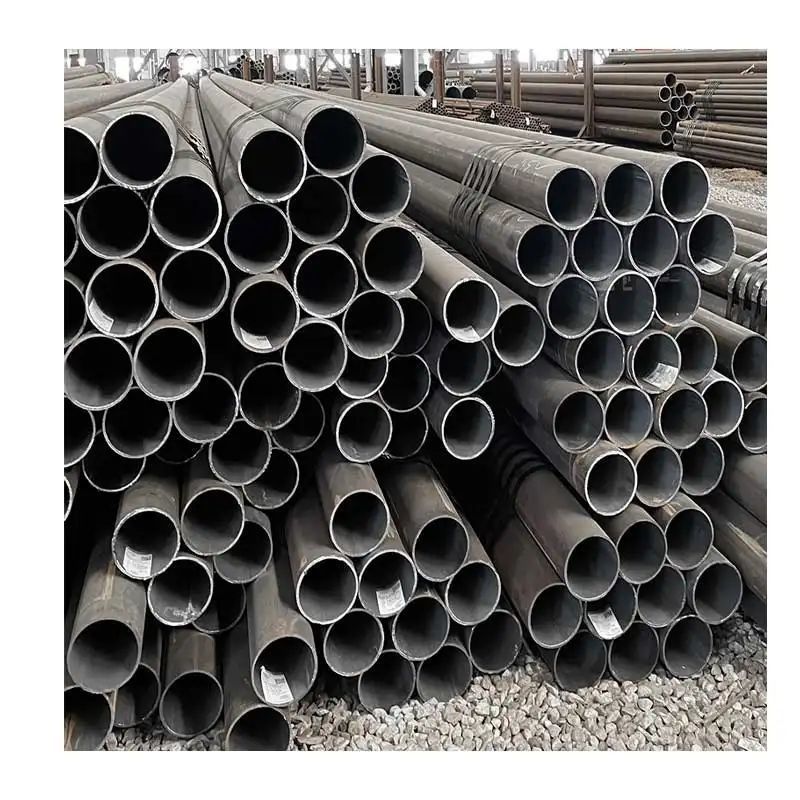 Rodas de perfuração laminadas a quente AISI 4130 NQ Tubo hidráulico sem costura Tubo de aço carbono 3/4' Tubos de aço de rolamento Tubo de água sem costura