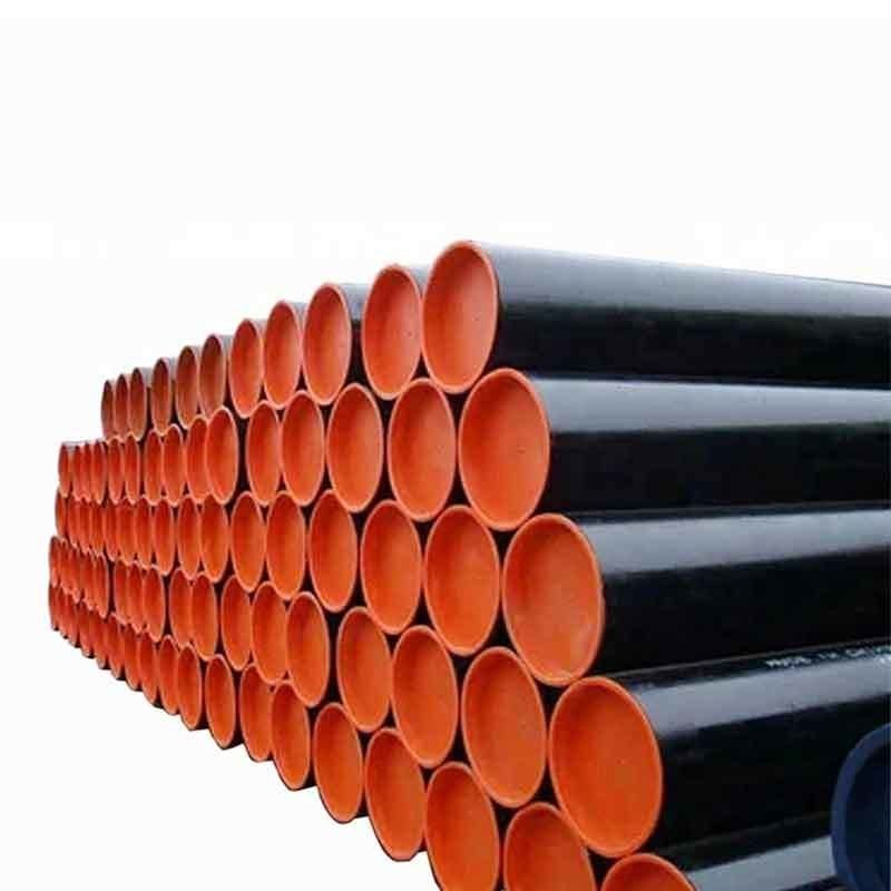 Tubo e tubo de aço carbono sem costura de 6 m de comprimento não ligado ASTM A106 grau B com revestimento 3LPE 2/3/4/6 polegadas de diâmetro