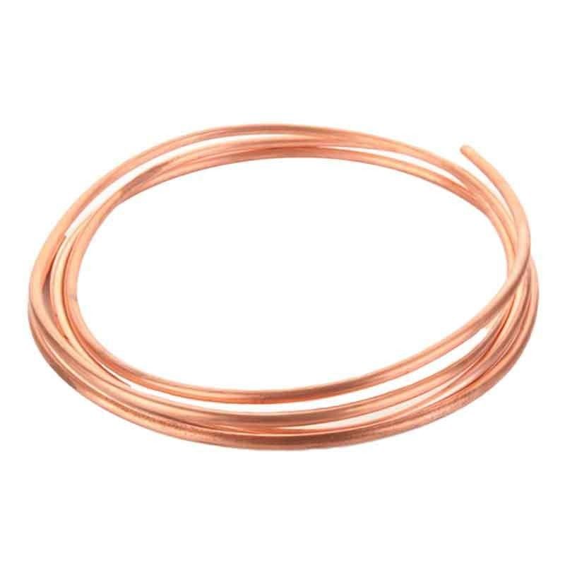 99.90% Cu ASTM B75 Cobre Níquel Sch XS Tubo de aço de condução hidráulica sem costura 3/8&quot; 1/2&quot; Tubo de fluido sem costura Tubo de cobre