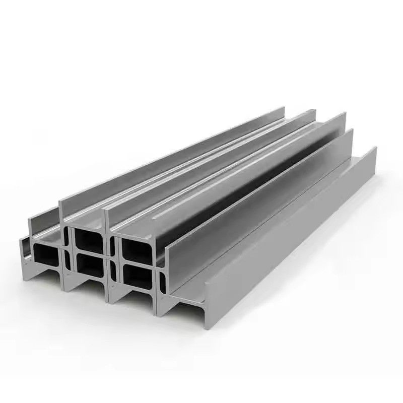 Q235/Q345/SS400/ST37-2/ST52/Q420/Q460 Travas de aço I para reboques 77*75 10 metros Tamanhos cortados dobrados Soldados Serviços de transformação