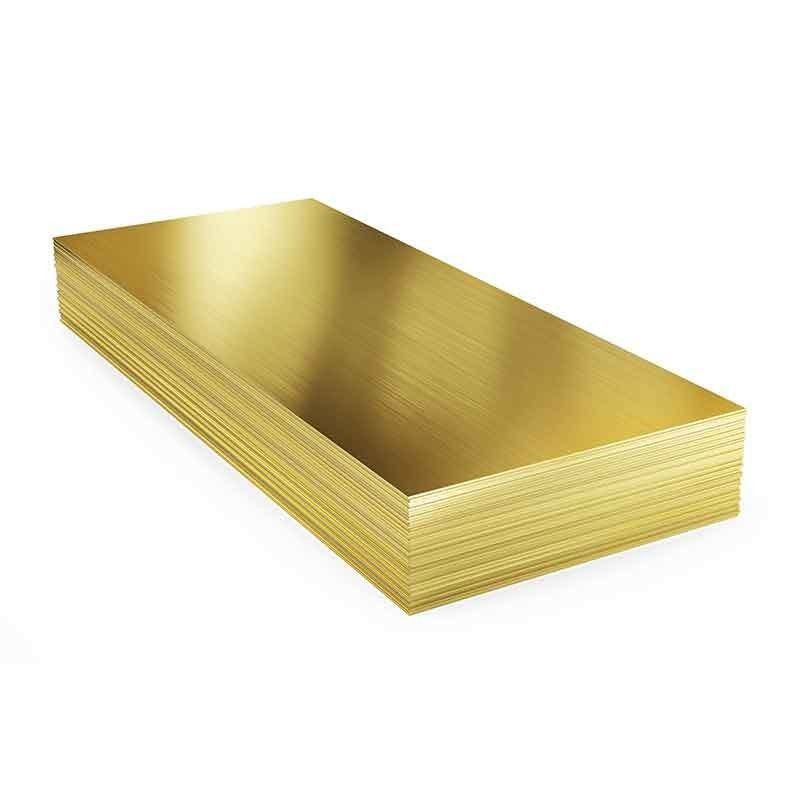 Folha de cobre de alta pureza 99,9% para aplicações decorativas e arquitetônicas