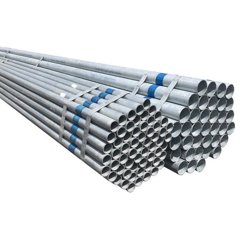 API Certificado Q235 Galvanizado Tubo de gás sem costura preto para ferro fluido 18mm espessura superfície galvanizada a quente