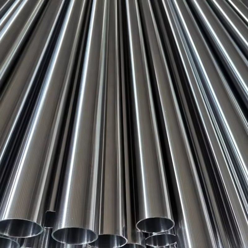 2mm ASTM 316ti 321 310s 2B Superfície de acabamento de aço inoxidável Tubo redondo sem costura Linha de produção completa com 2