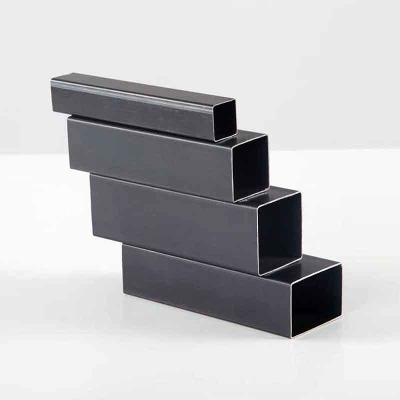 2x2 SMLS sem costura API 5CT tubo de aço oculto tubo de tubulação quadrada de aço carbono com comprimento personalizado e no padrão ASTM