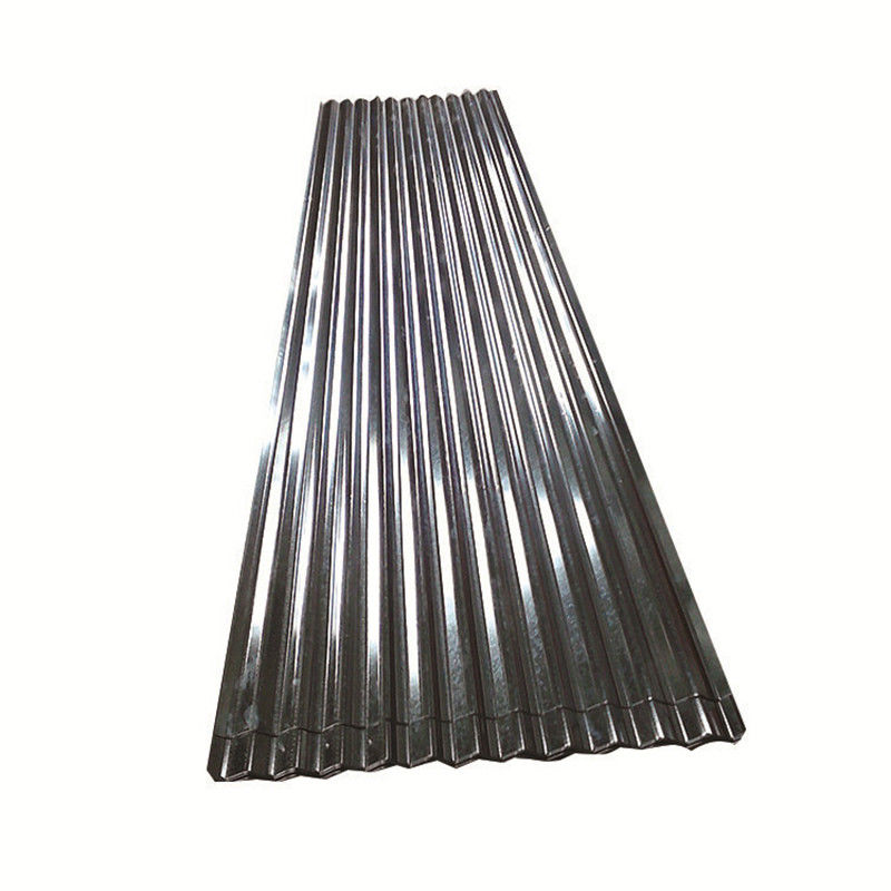 Decoiling 0,4mm 24 Gauge Galvanizado 4ft x 16ft 35 Chapas de ferro chapas de aço ondulado azulejos de aço balançar telhado telhado painéis metálicos
