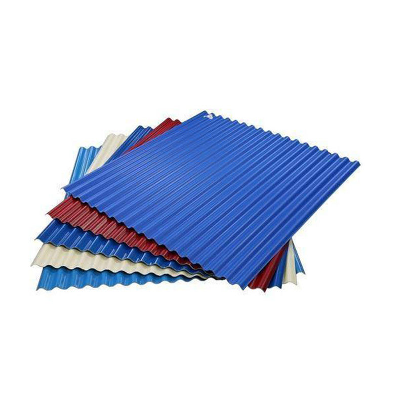 Folha de telhado de zinco Material de telhado PPGI 0.5 mm Folha de telhado galvanizado laminado a frio com revestimento de cor da superfície